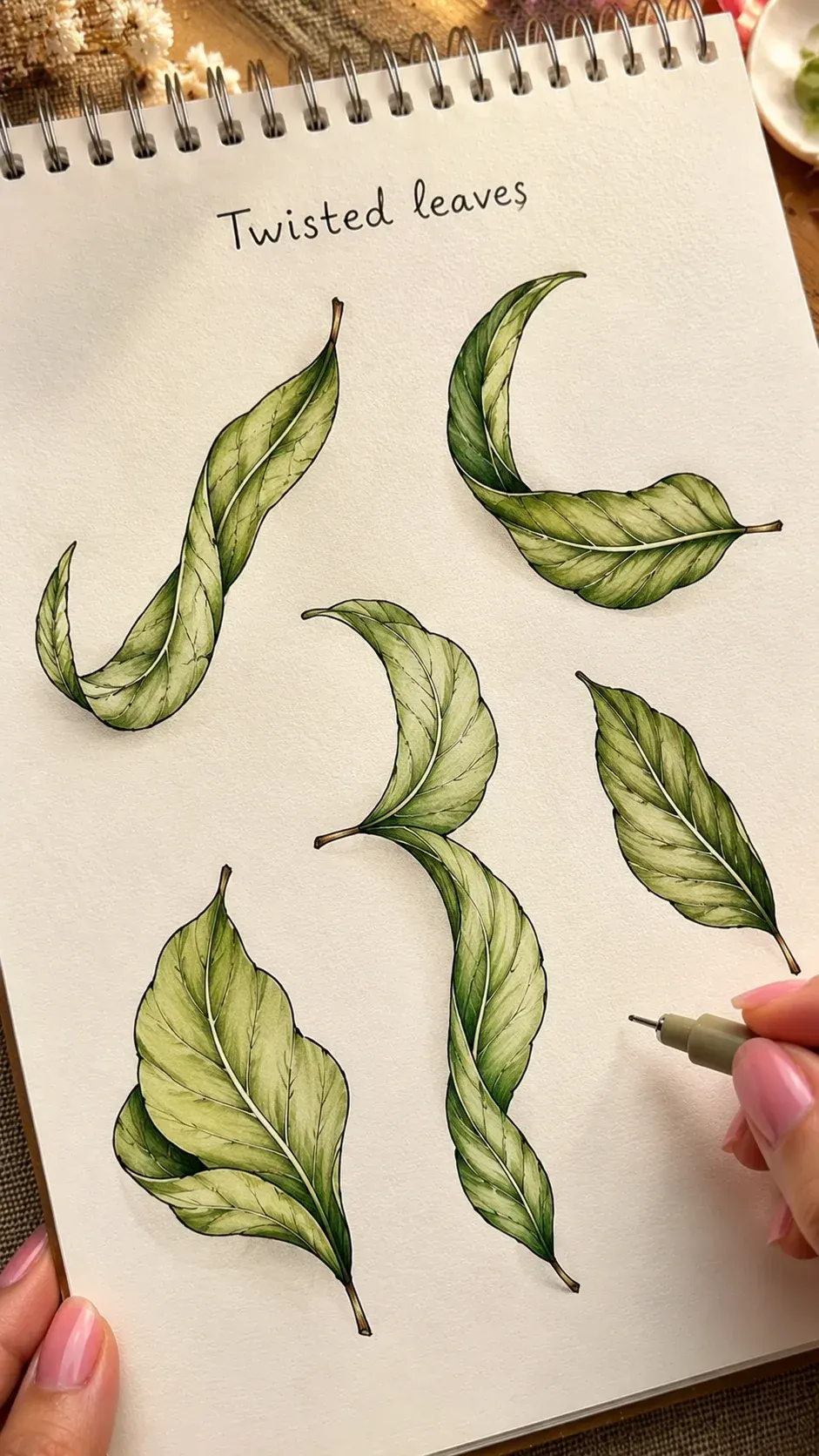 Master the Art of Drawing Flowers and Leaves